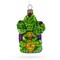 Mythical Multi Head Dragon Folk Tale Character Glass Christmas Ornament